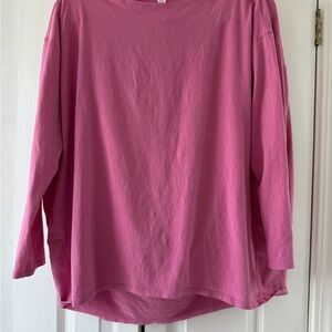Lululemon Athletica Pink Long Sleeve top